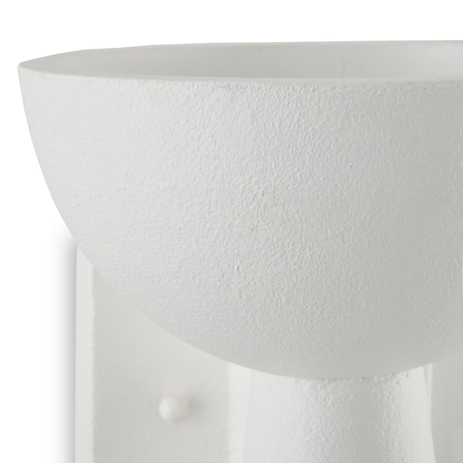 One Light Wall Sconce from the Revett collection in Textured White finish