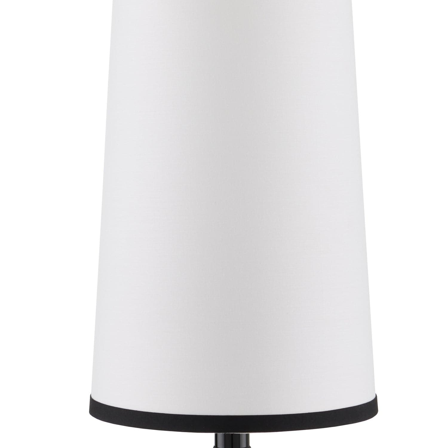 One Light Table Lamp from the Whirling Dervish collection in Clear/Black finish