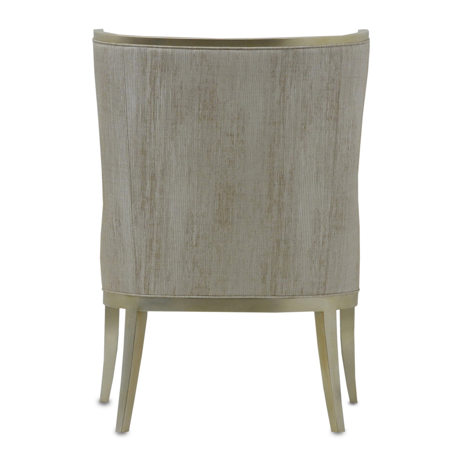 Chair from the Garson collection in Silver/Fresh File Linen finish