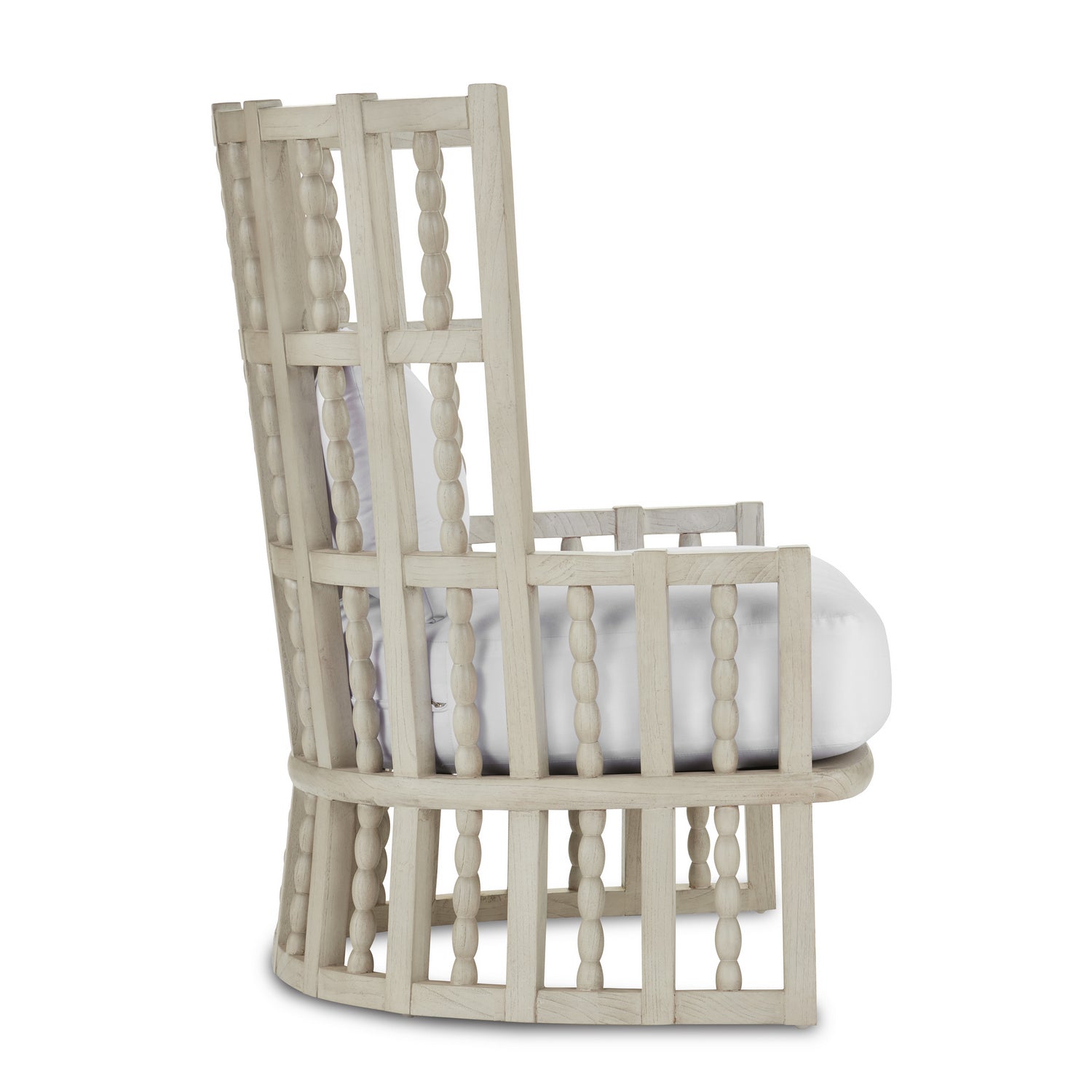Chair from the Norene collection in Fog Gray finish