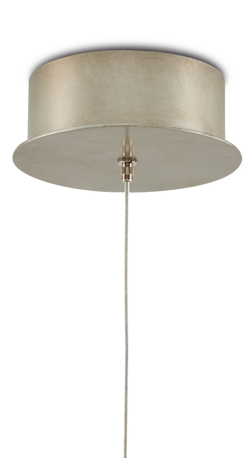 One Light Pendant from the Medusa collection in Nickel/Silver finish