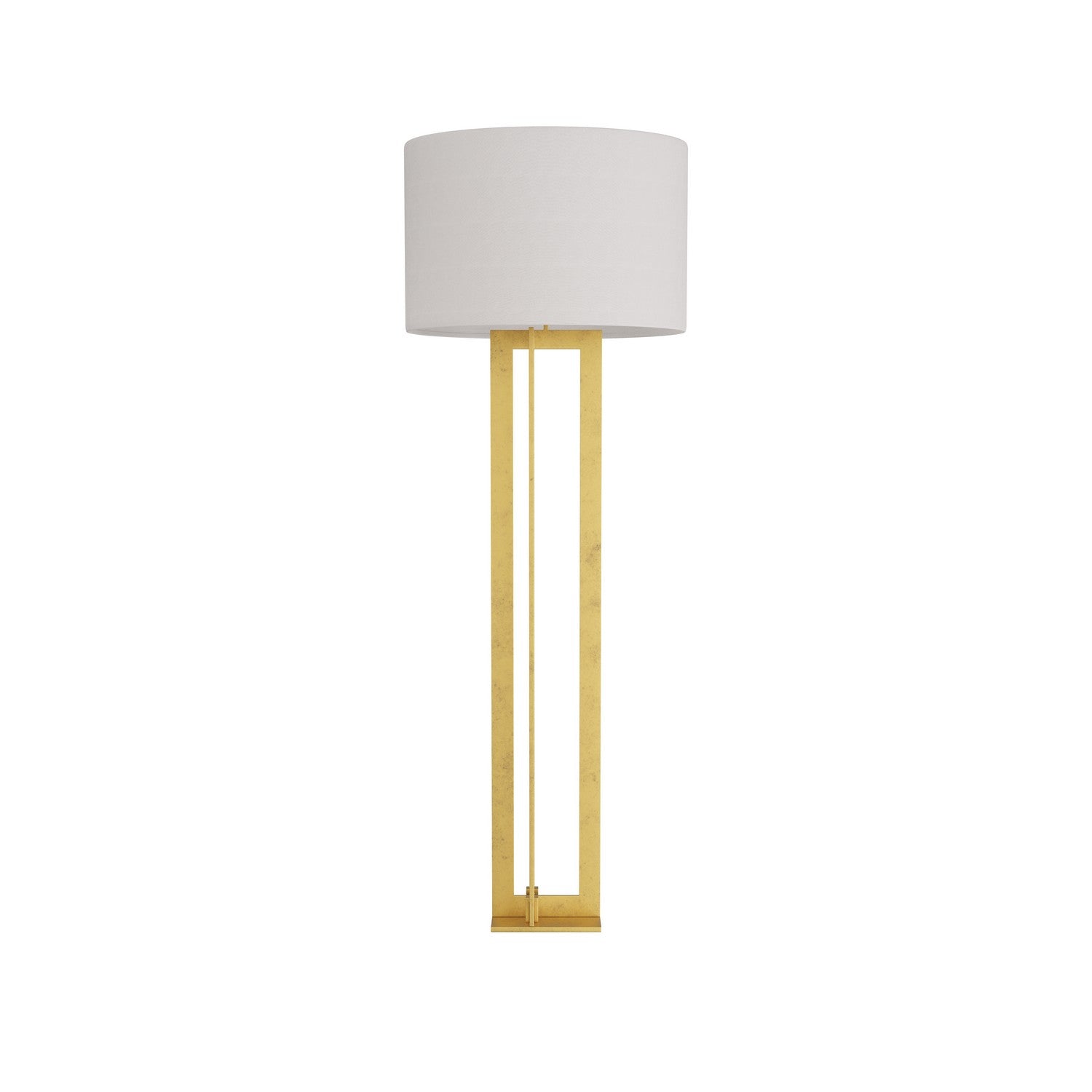 One Light Floor Lamp from the Hoyt collection in Gold Leaf finish