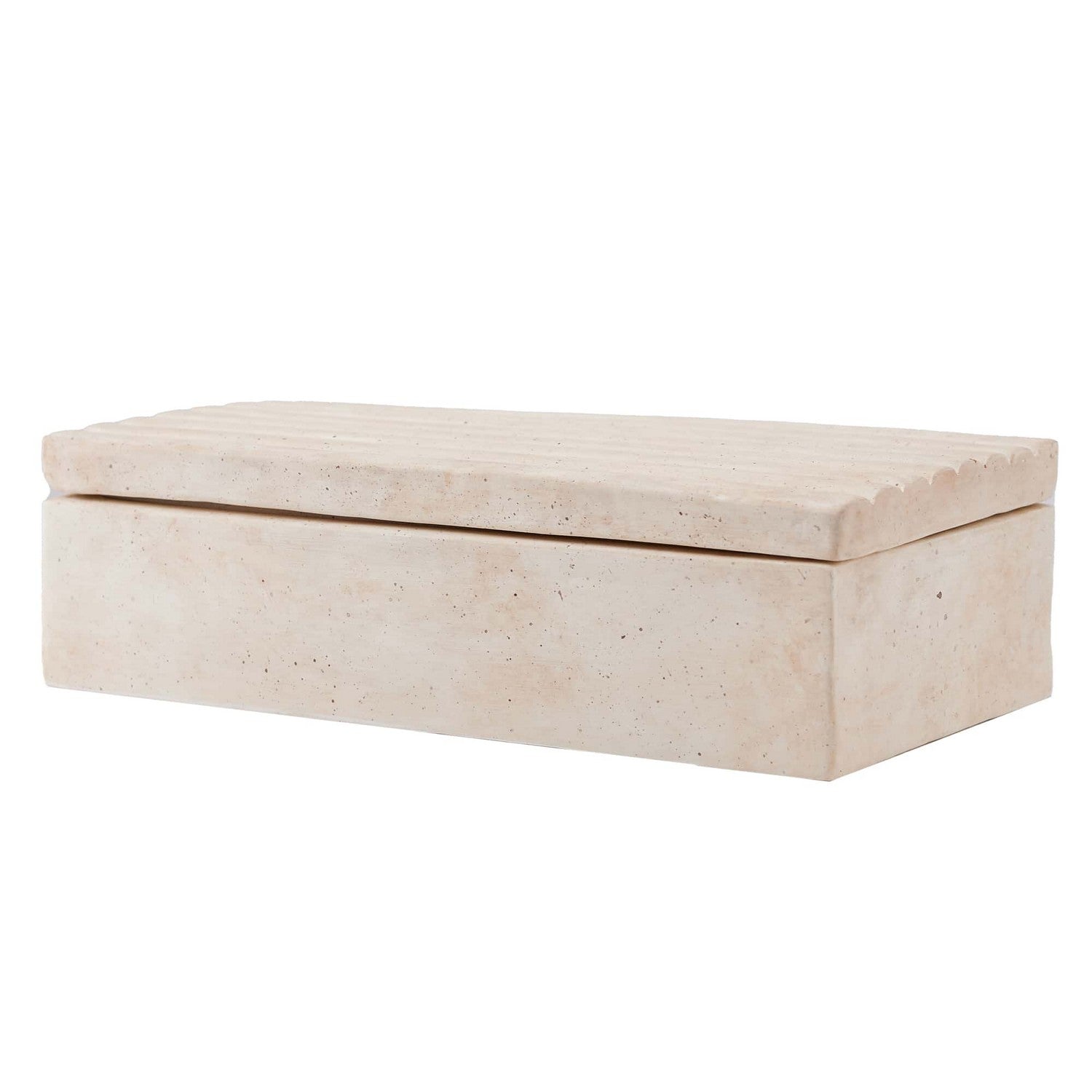 Box from the Terrazas collection in Toasted Ivory finish