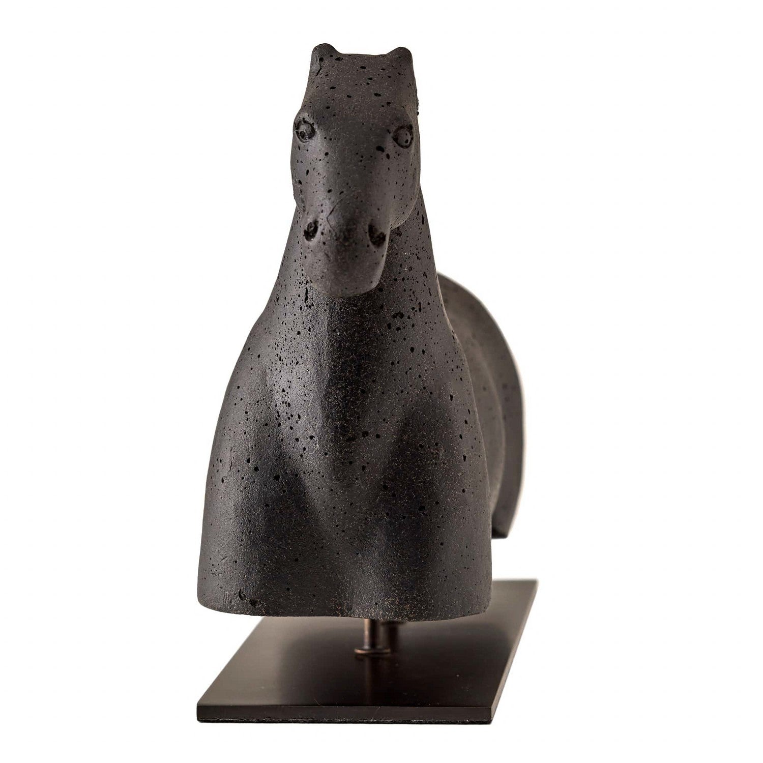 Sculpture from the Vanderlinde collection in Charcoal finish