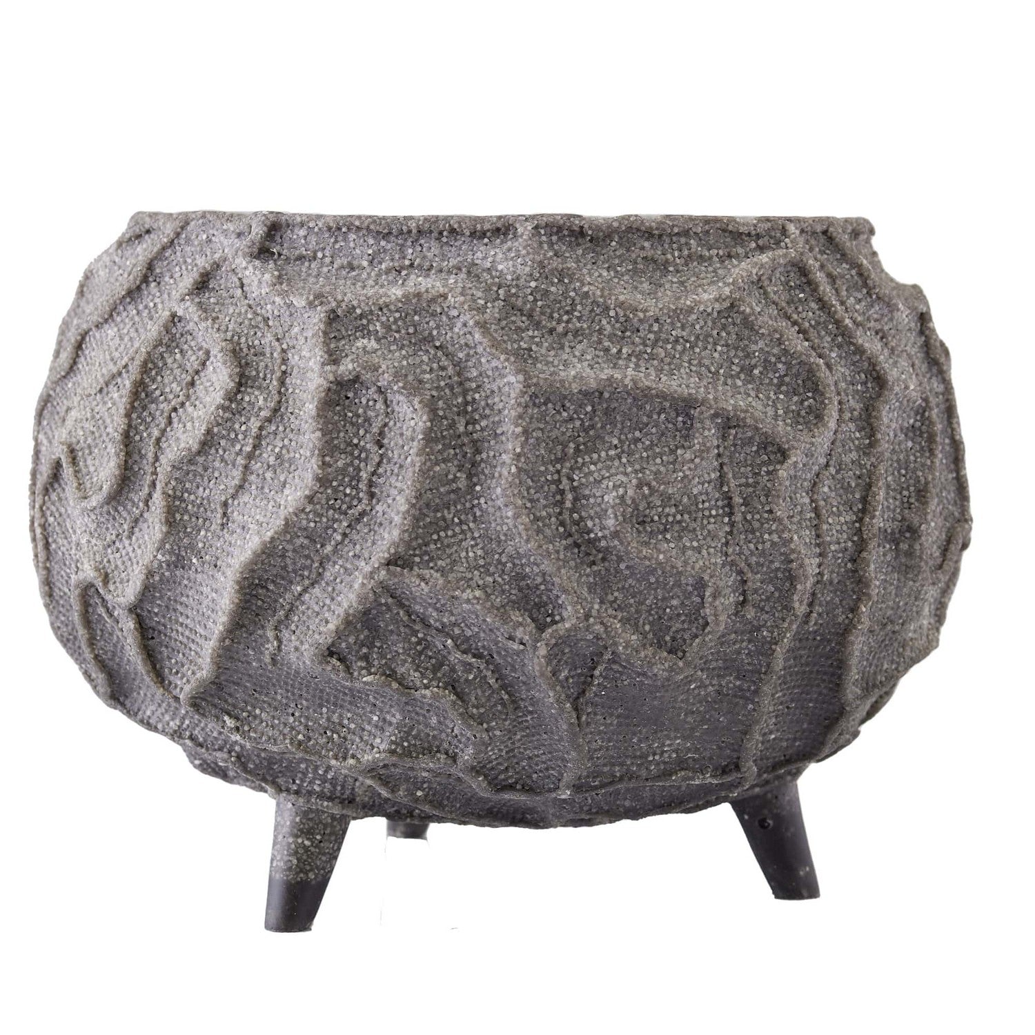 Planter from the Hyder collection in Graphite finish