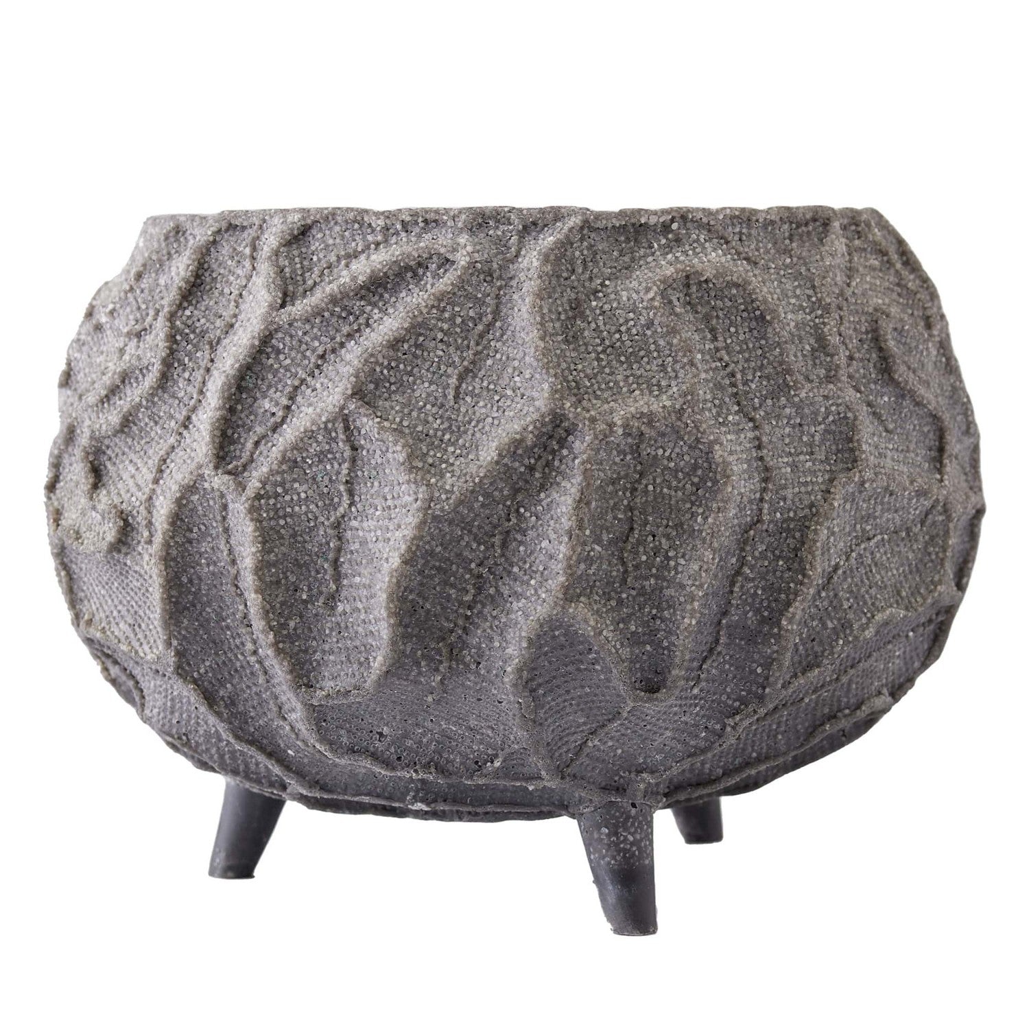 Planter from the Hyder collection in Graphite finish