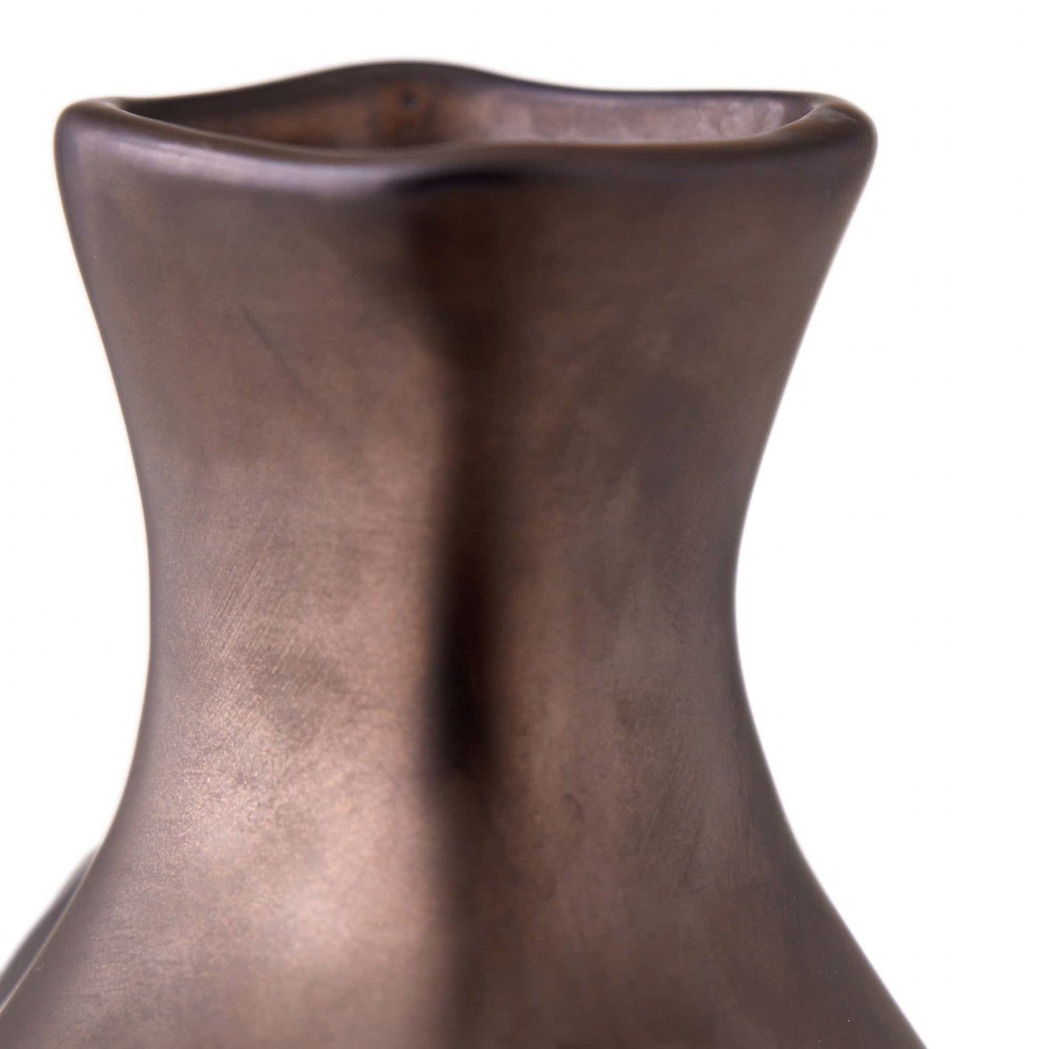 Vase from the Tilbury collection in Gunmetal finish