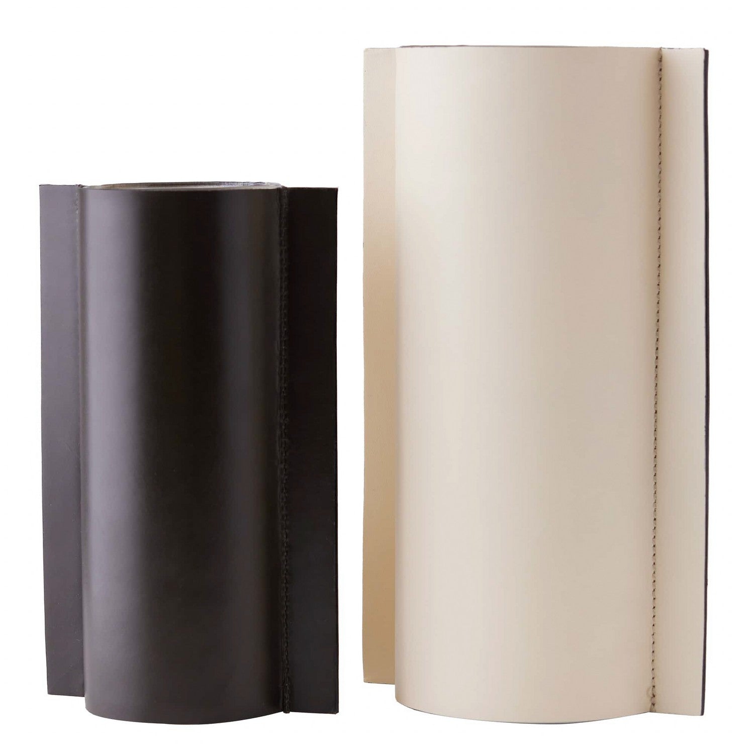 Vases, Set of 2 from the Vesta collection in Ivory finish