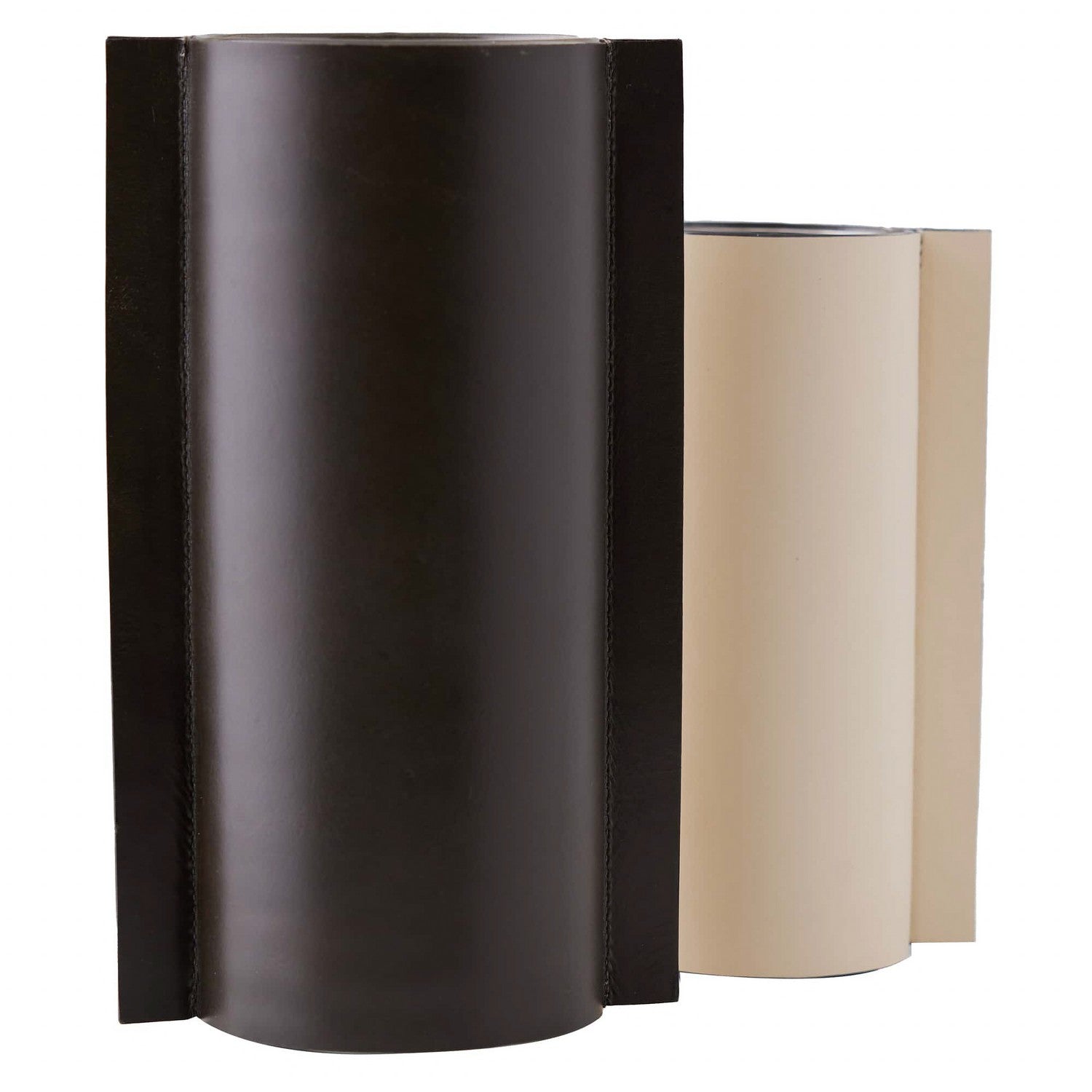 Vases, Set of 2 from the Vesta collection in Ivory finish