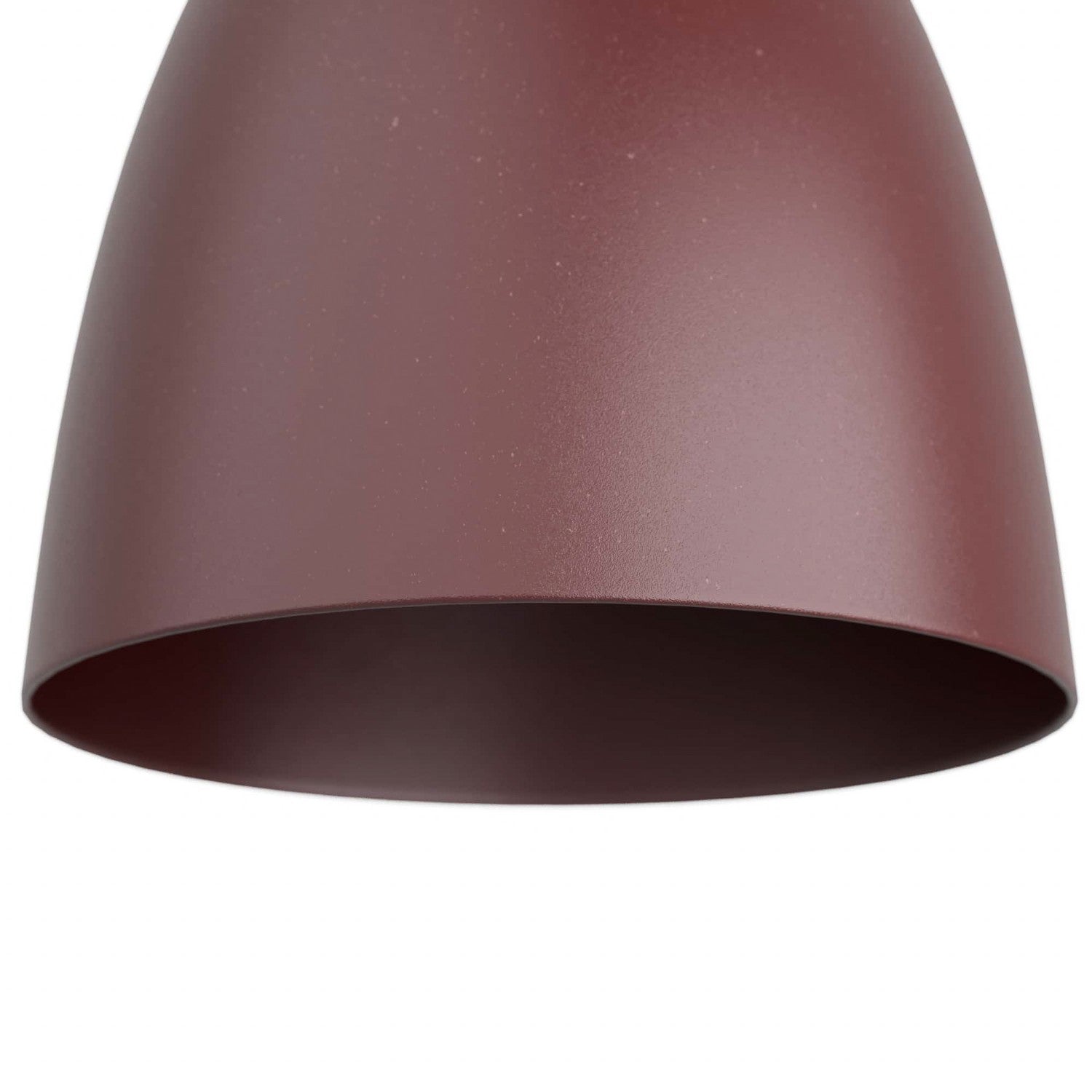 One Light Flush Mount from the Wade collection in Oxblood finish