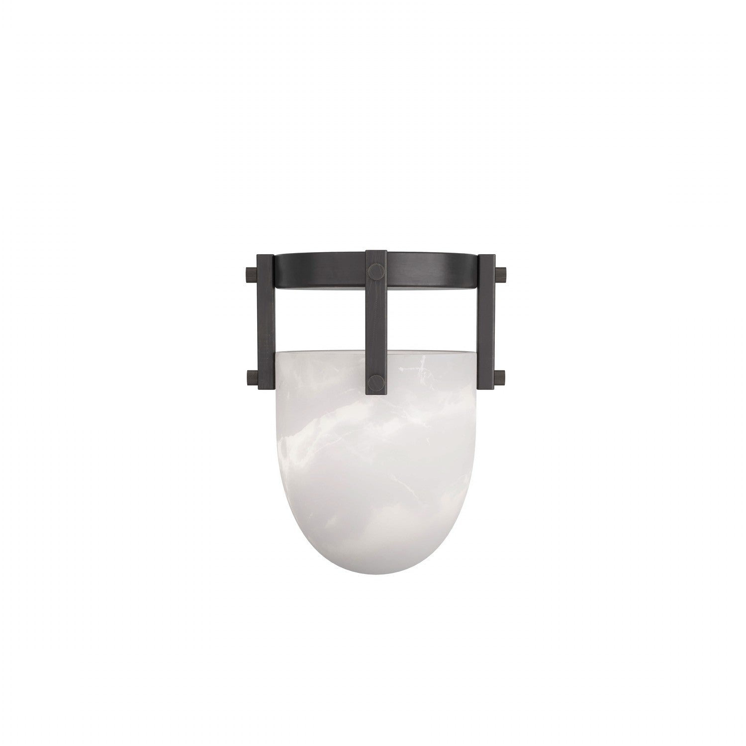 One Light Flush Mount from the Toren collection in White finish