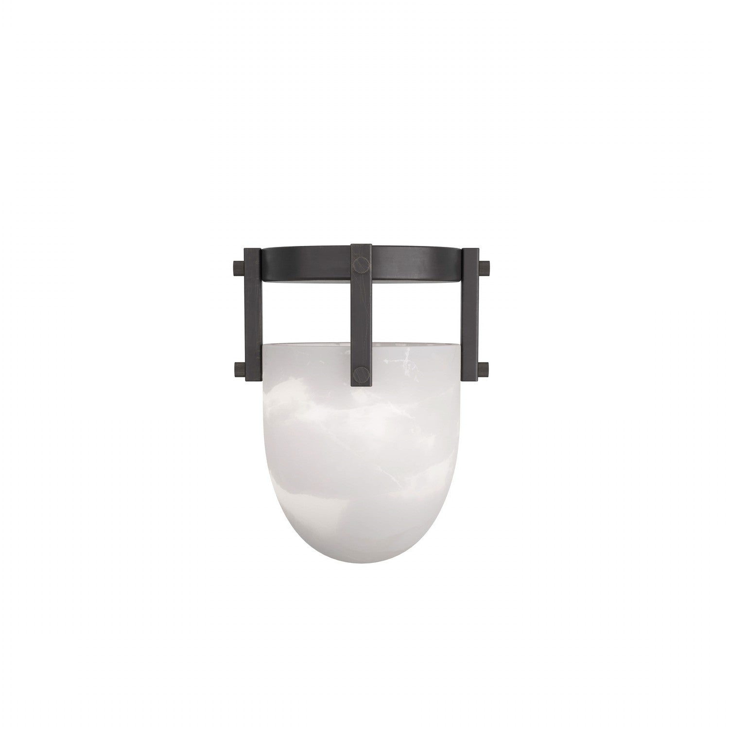 One Light Flush Mount from the Toren collection in White finish