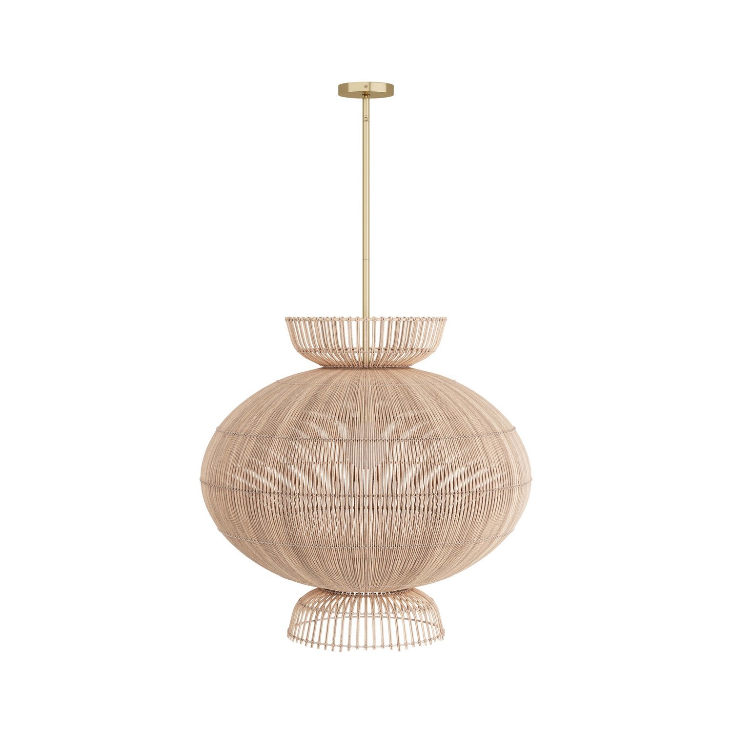 One Light Pendant from the Vanora collection in Natural finish