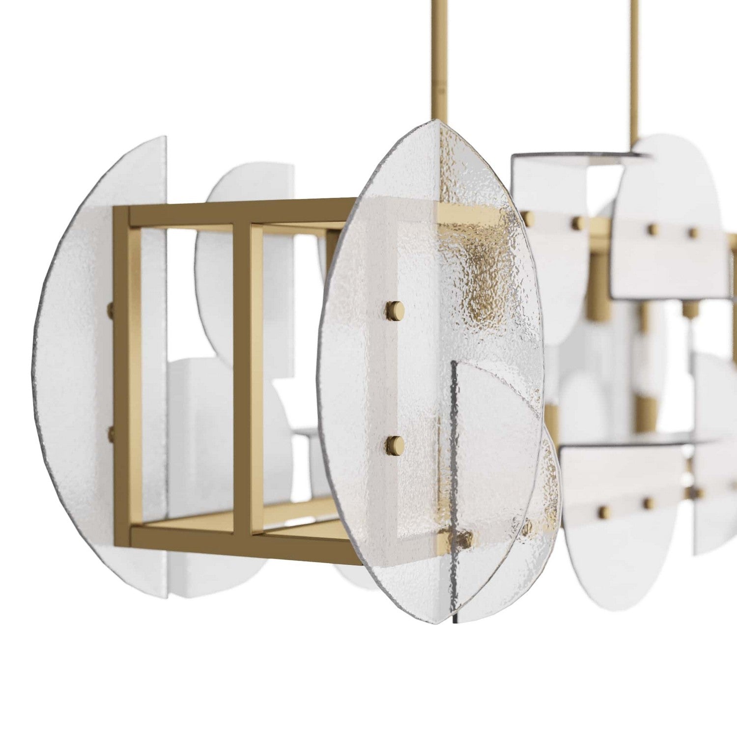 Seven Light Chandelier from the Tilley collection in Antique Brass finish