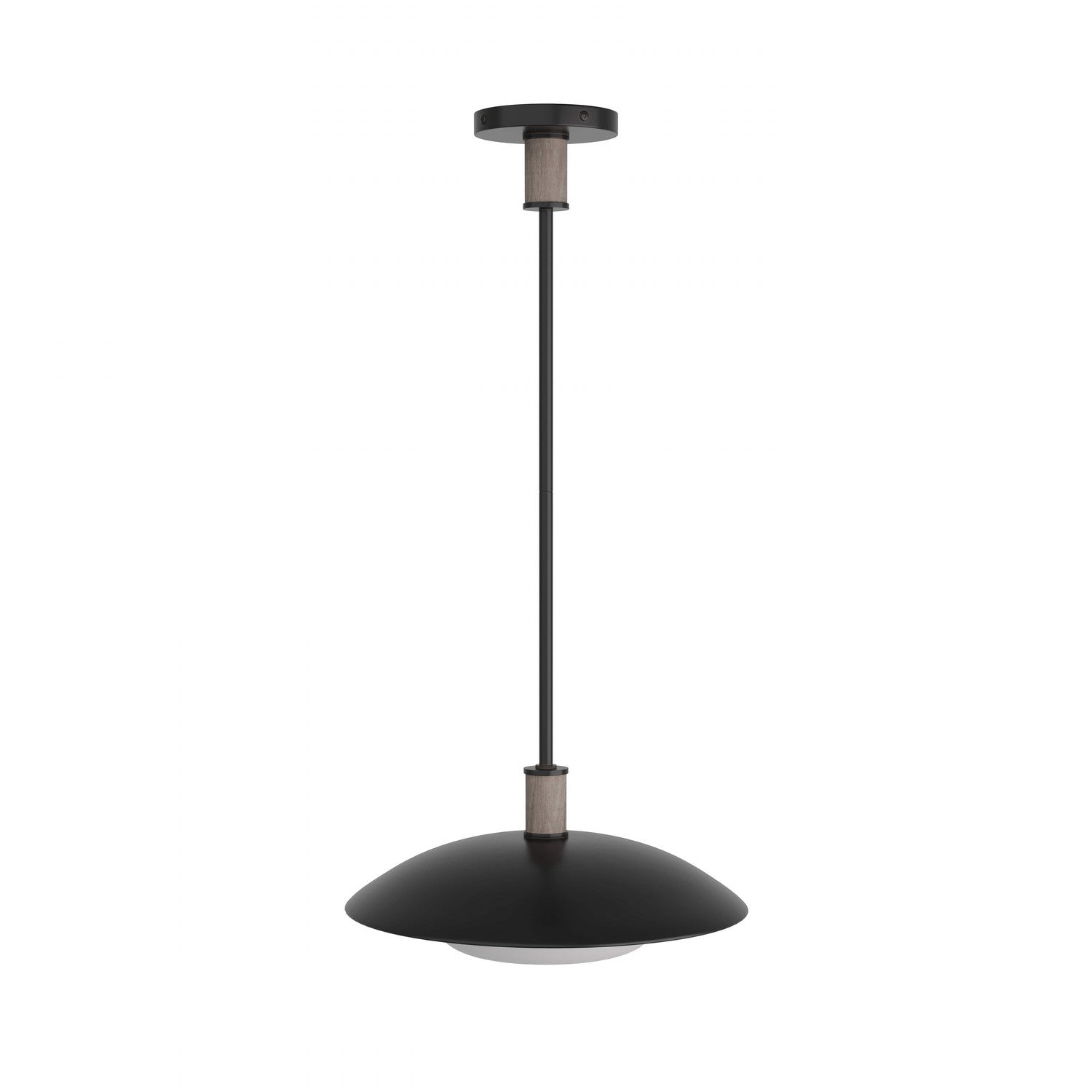 One Light Pendant from the Tobias collection in Blackened Iron finish