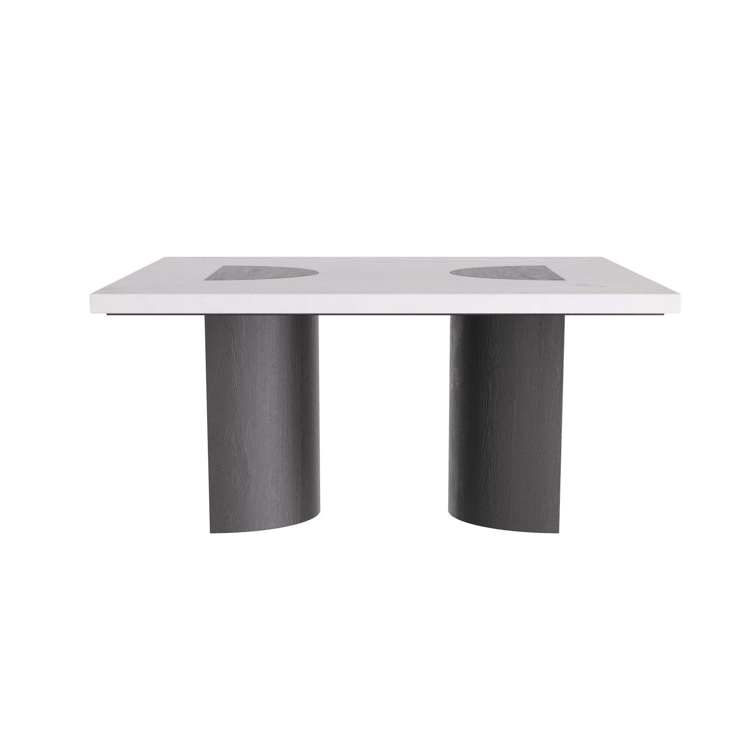 Cocktail Table from the Tindle collection in White Sandblasted finish