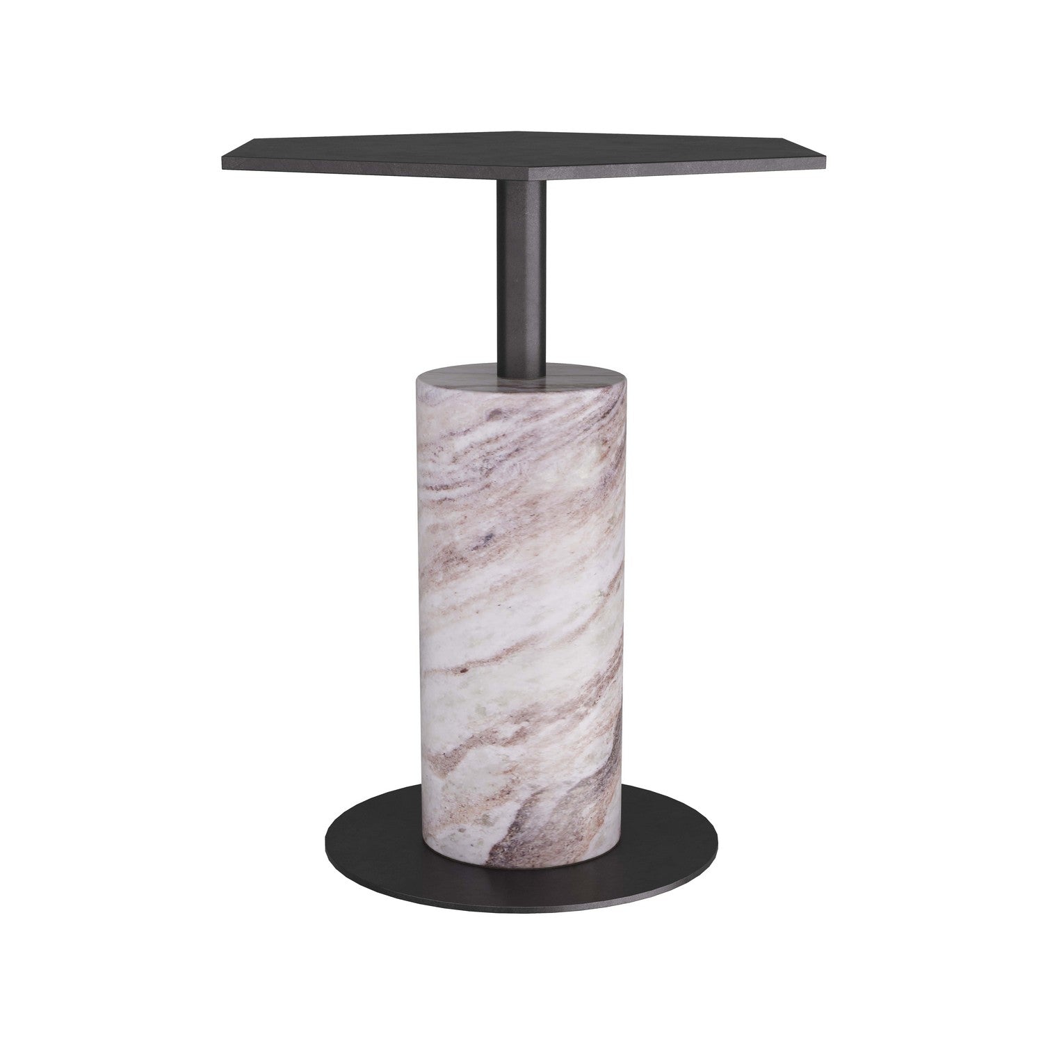 End Table from the Wythe collection in Natural Iron finish