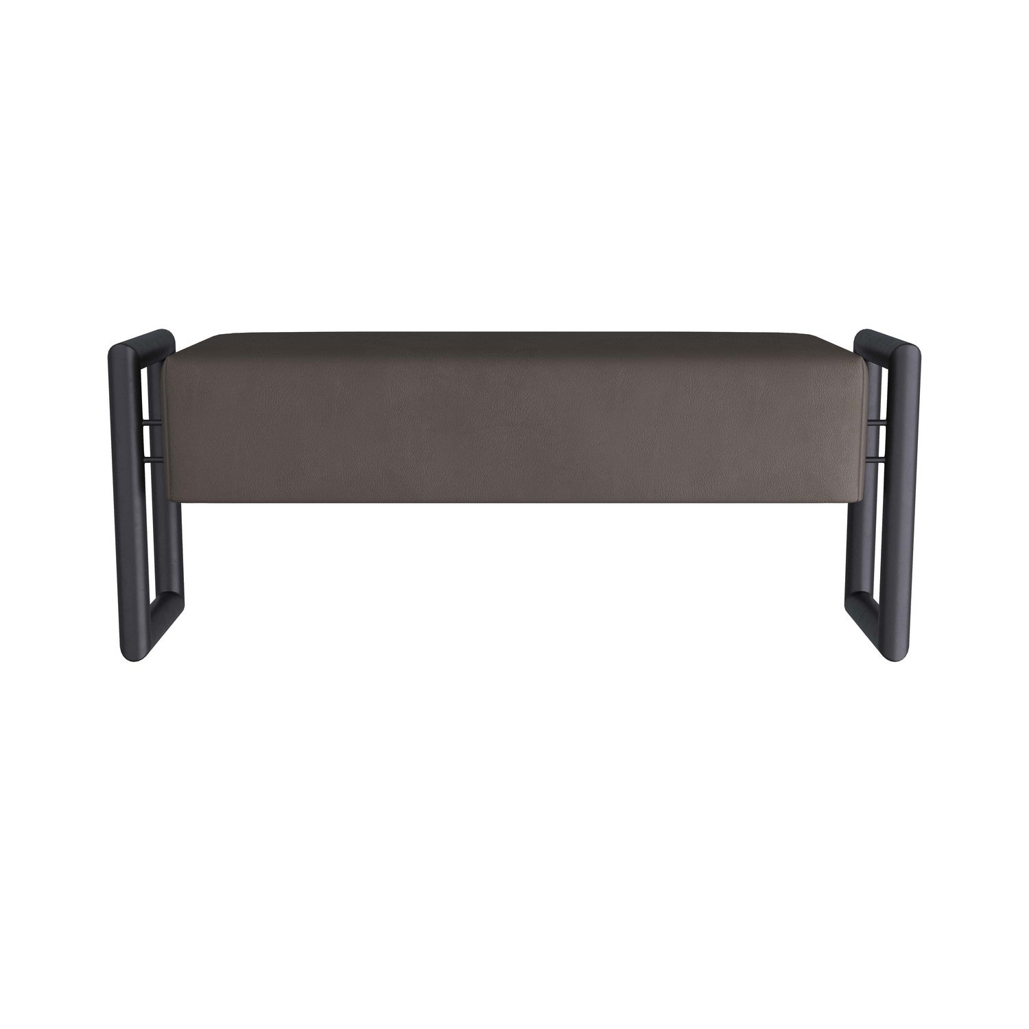 Bench from the Willcox collection in Graphite finish
