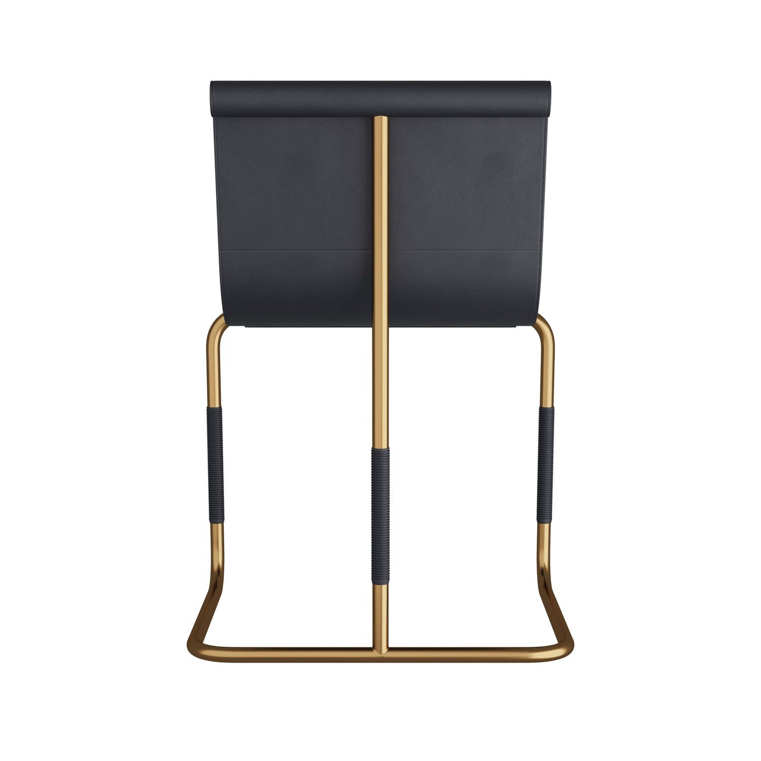 Chair from the Vermillian collection in Navy finish