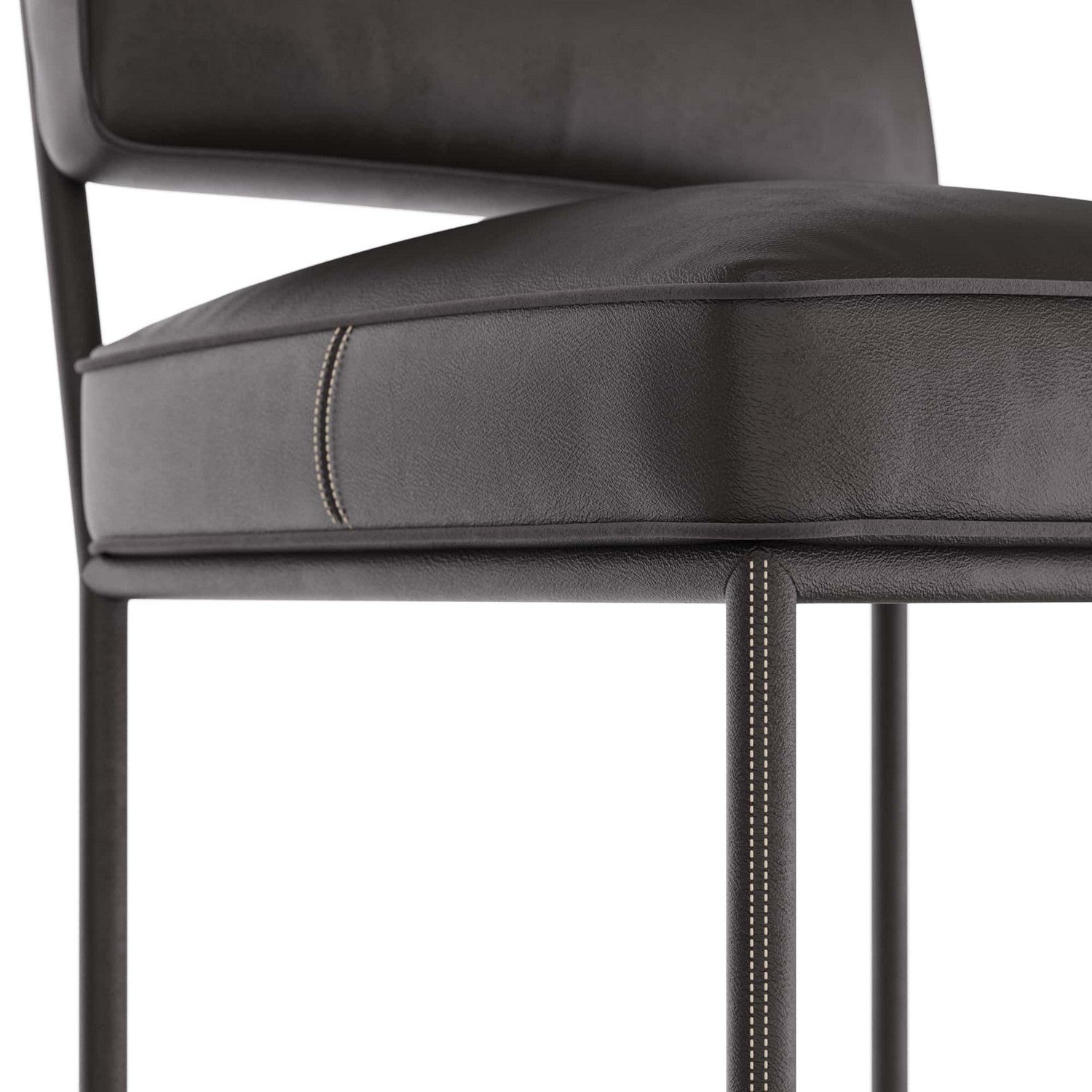 Counter Stool from the Topanga collection in Graphite finish