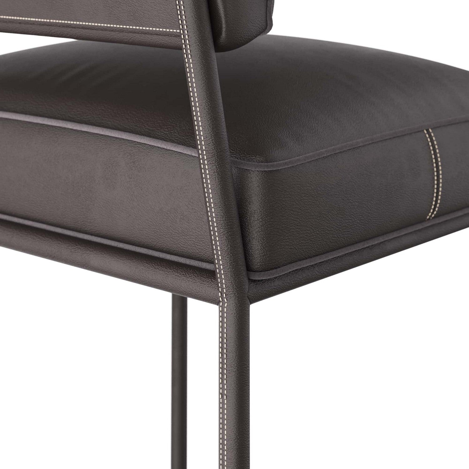 Counter Stool from the Topanga collection in Graphite finish