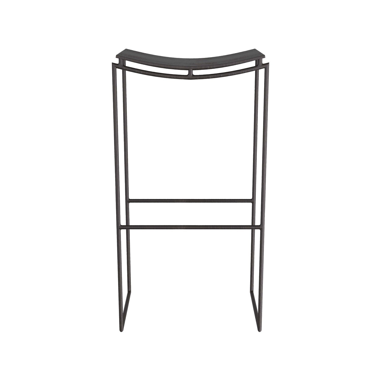 Bar Stool from the Jerome collection in Blackened Iron finish