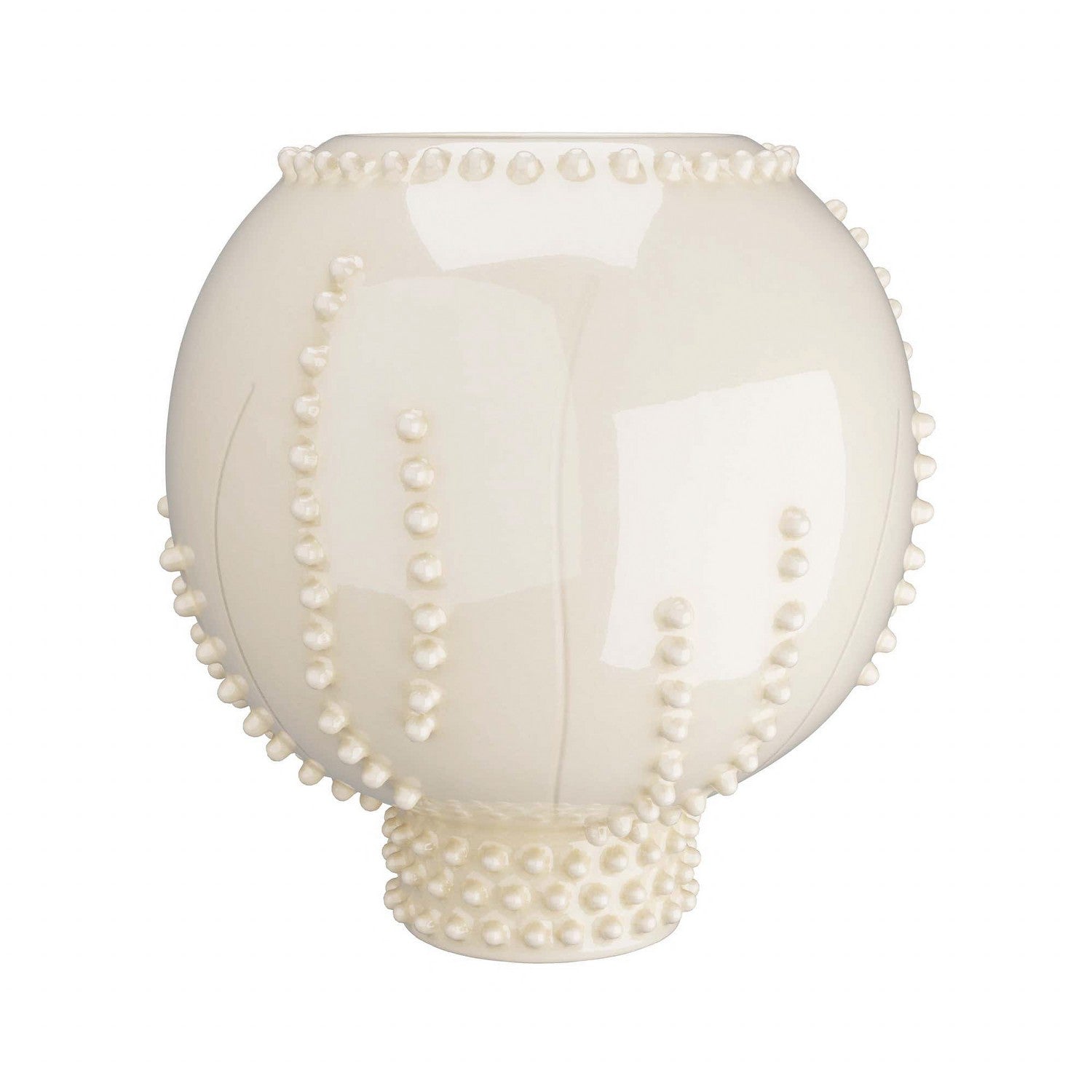 Vase from the Spitzy collection in Ivory finish