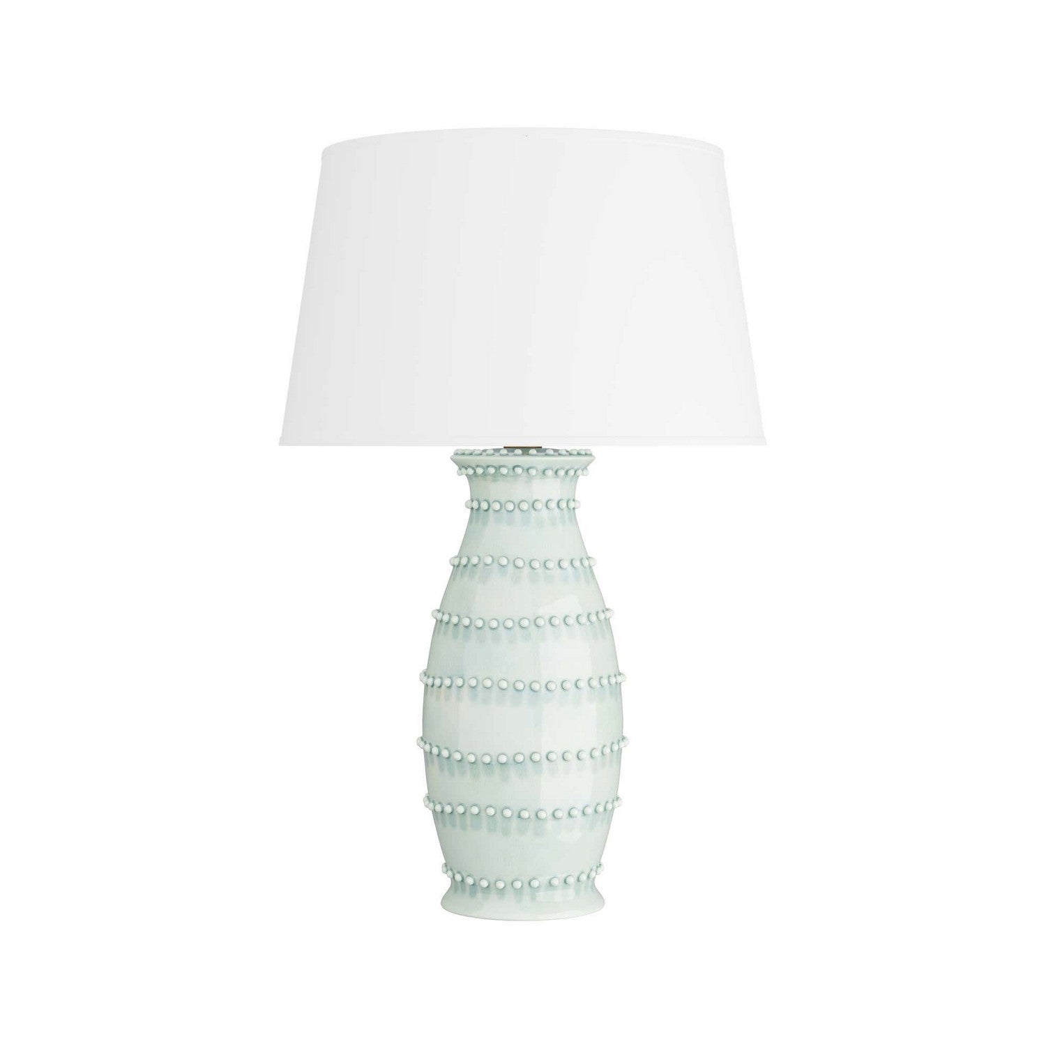 One Light Table Lamp from the Spitzy collection in Celedon finish