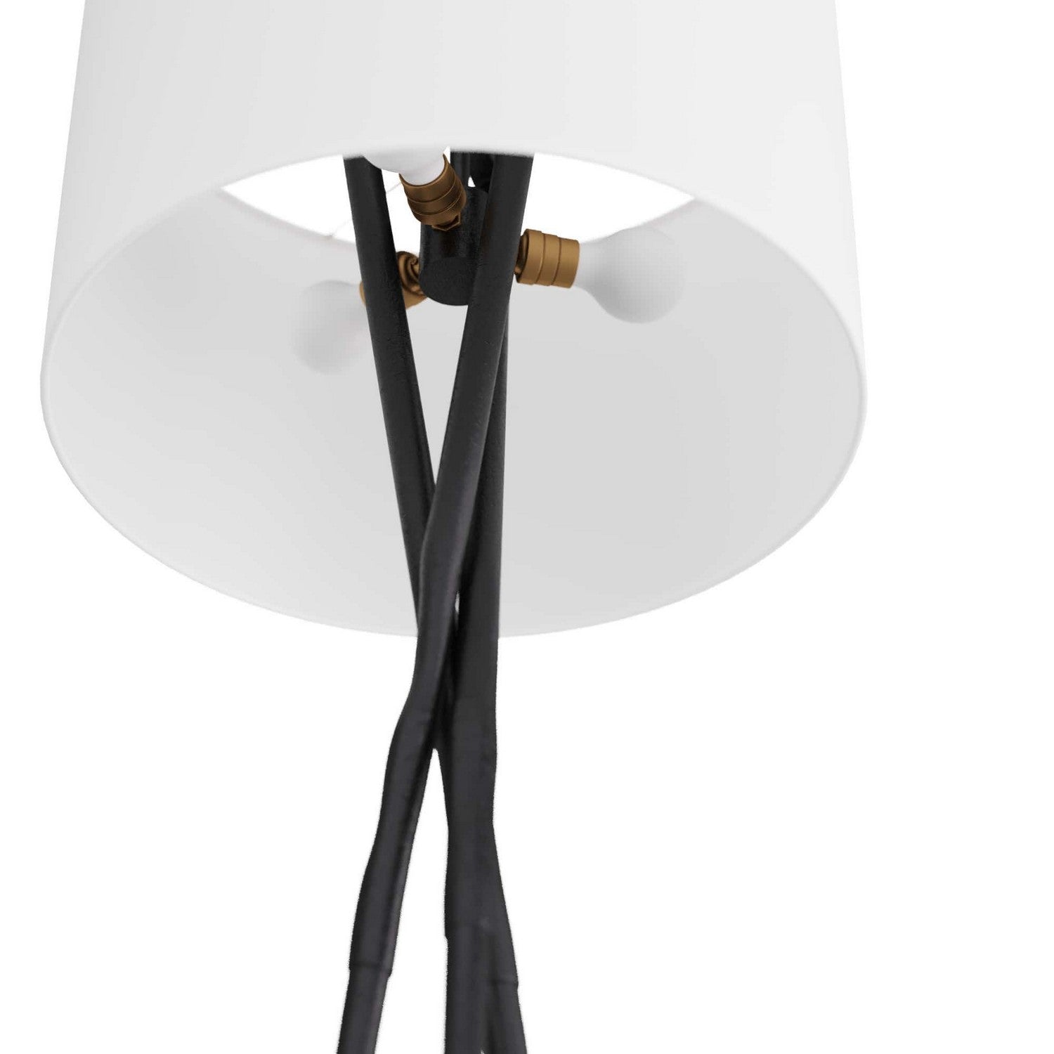 One Light Floor Lamp from the Shepherd's collection in Blackened Bronze finish