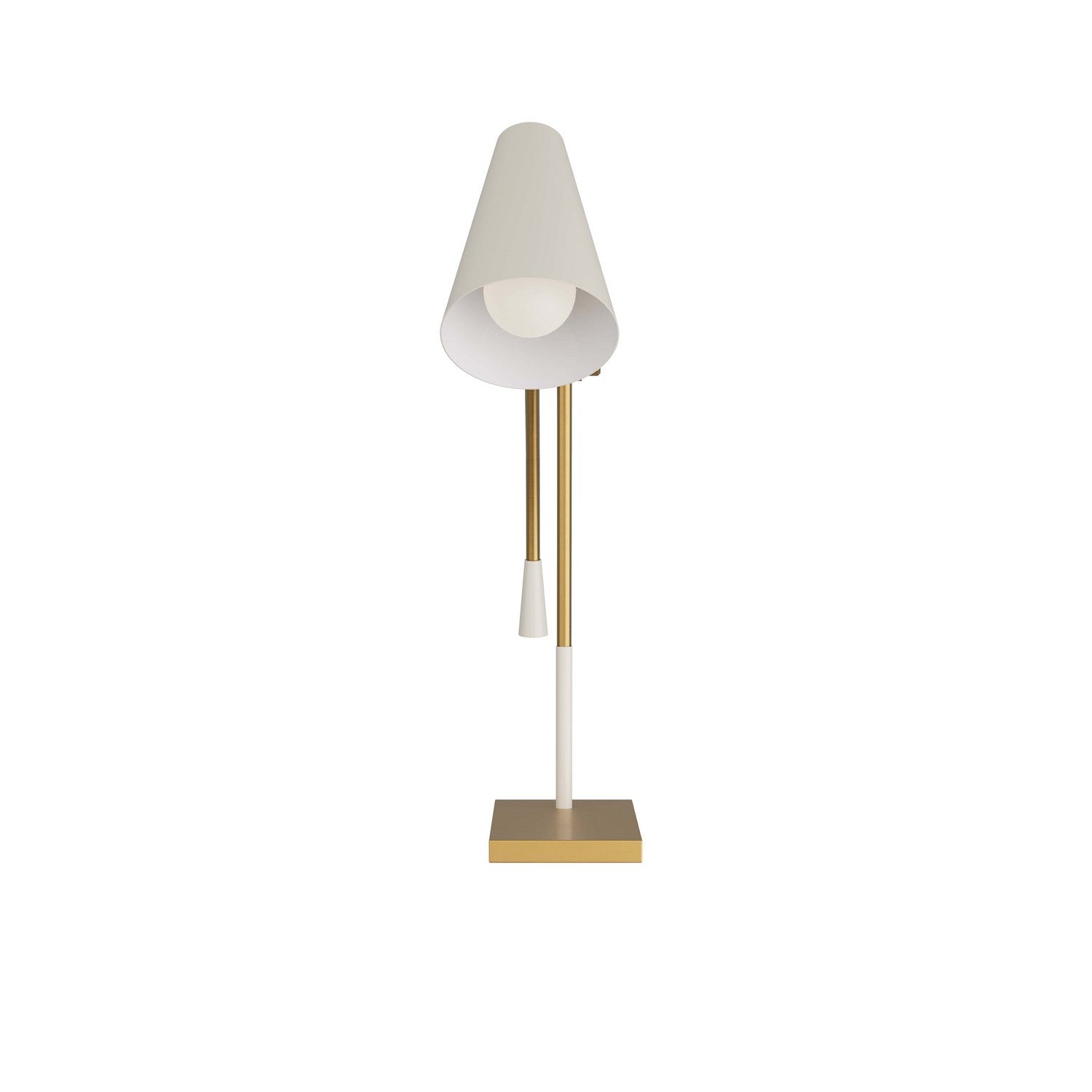 One Light Table Lamp from the Wayne collection in Antique Brass finish