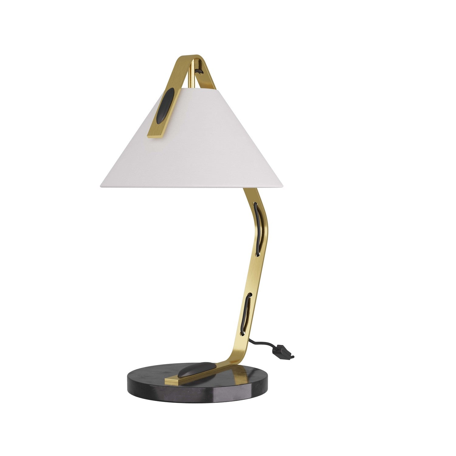 One Light Table Lamp from the Vernon collection in Antique Brass finish