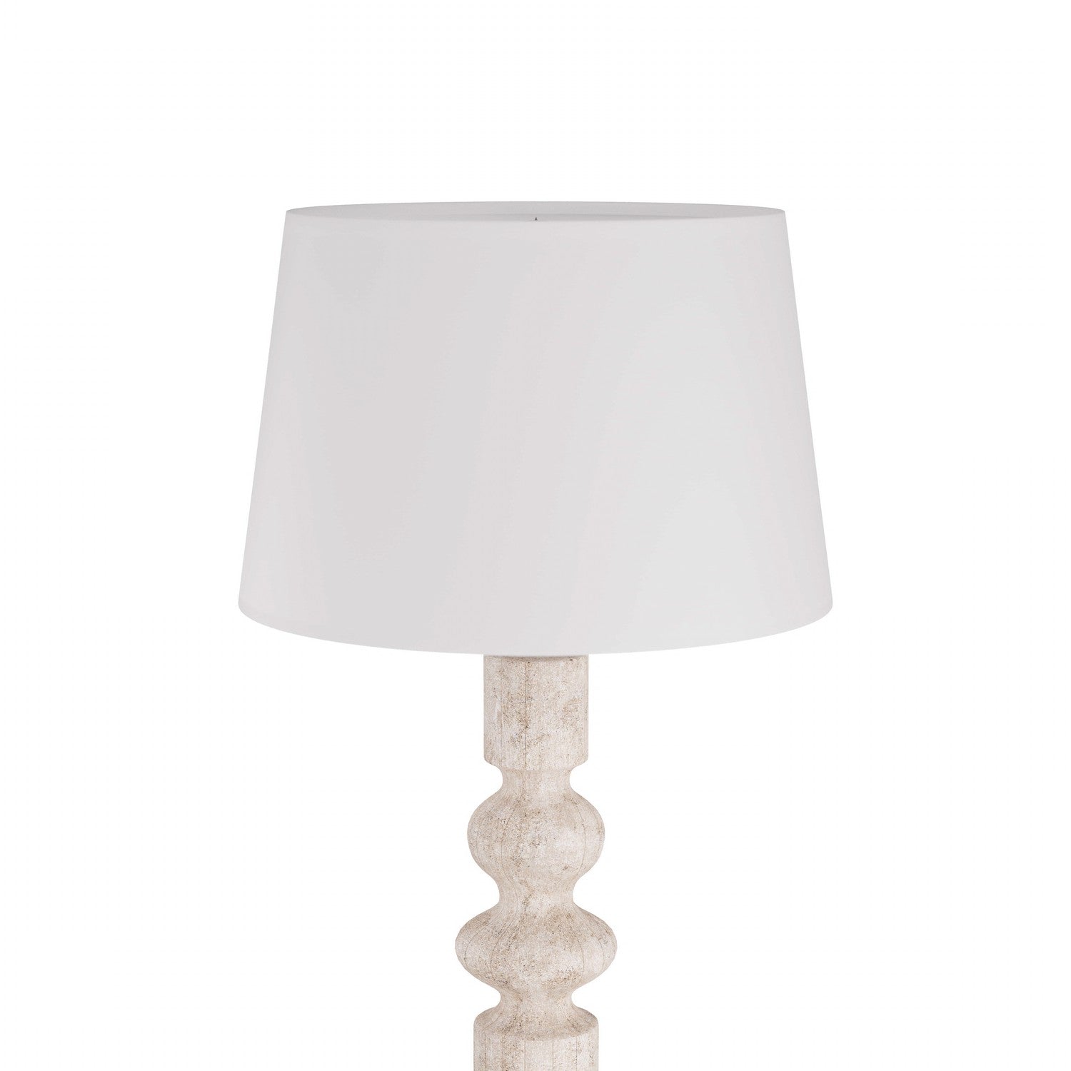One Light Floor Lamp from the Woodrow collection in Limewash finish