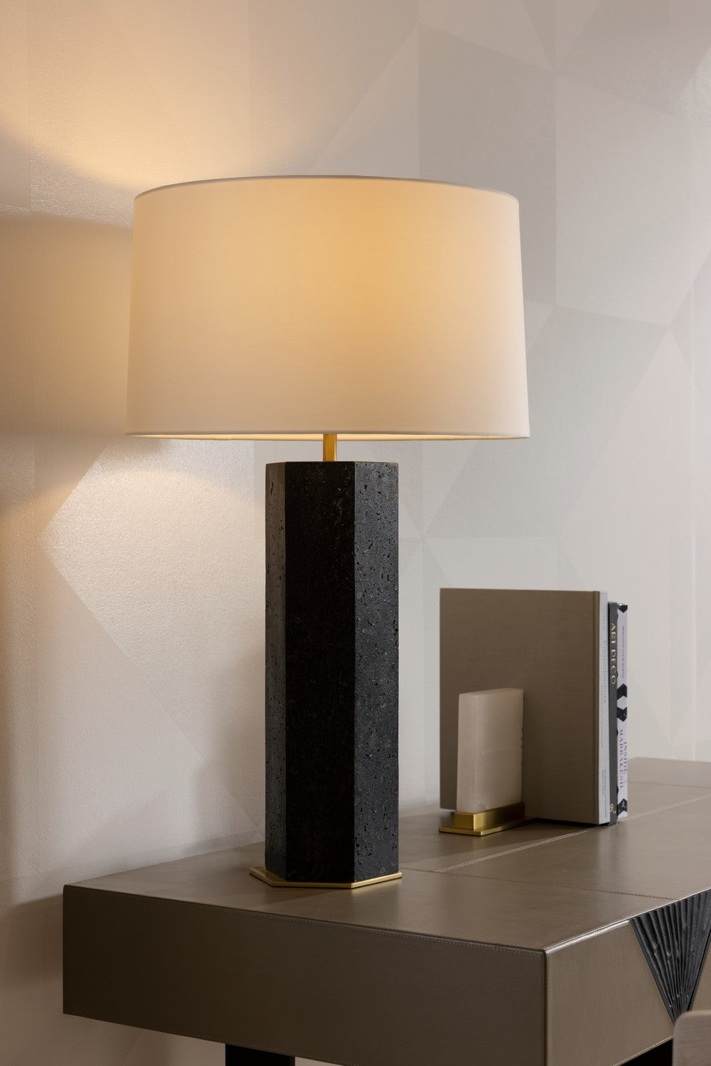 One Light Table Lamp from the Vesanto collection in Charcoal finish