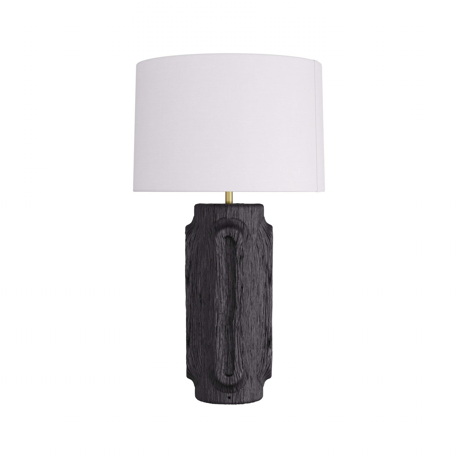 One Light Table Lamp from the Taika collection in Ebony finish