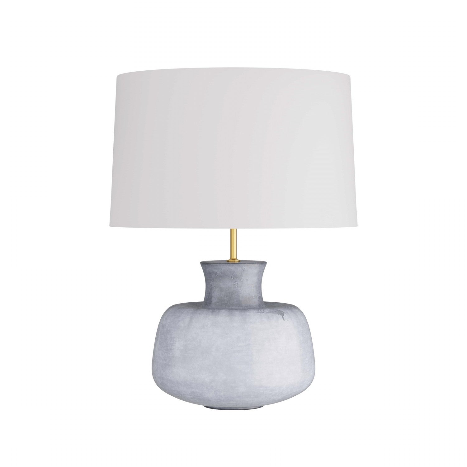 One Light Table Lamp from the Tabor collection in Frosted Blue Reactive finish