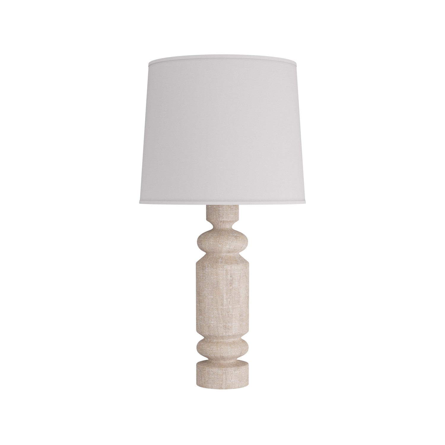 One Light Table Lamp from the Woodrow collection in Limewash finish