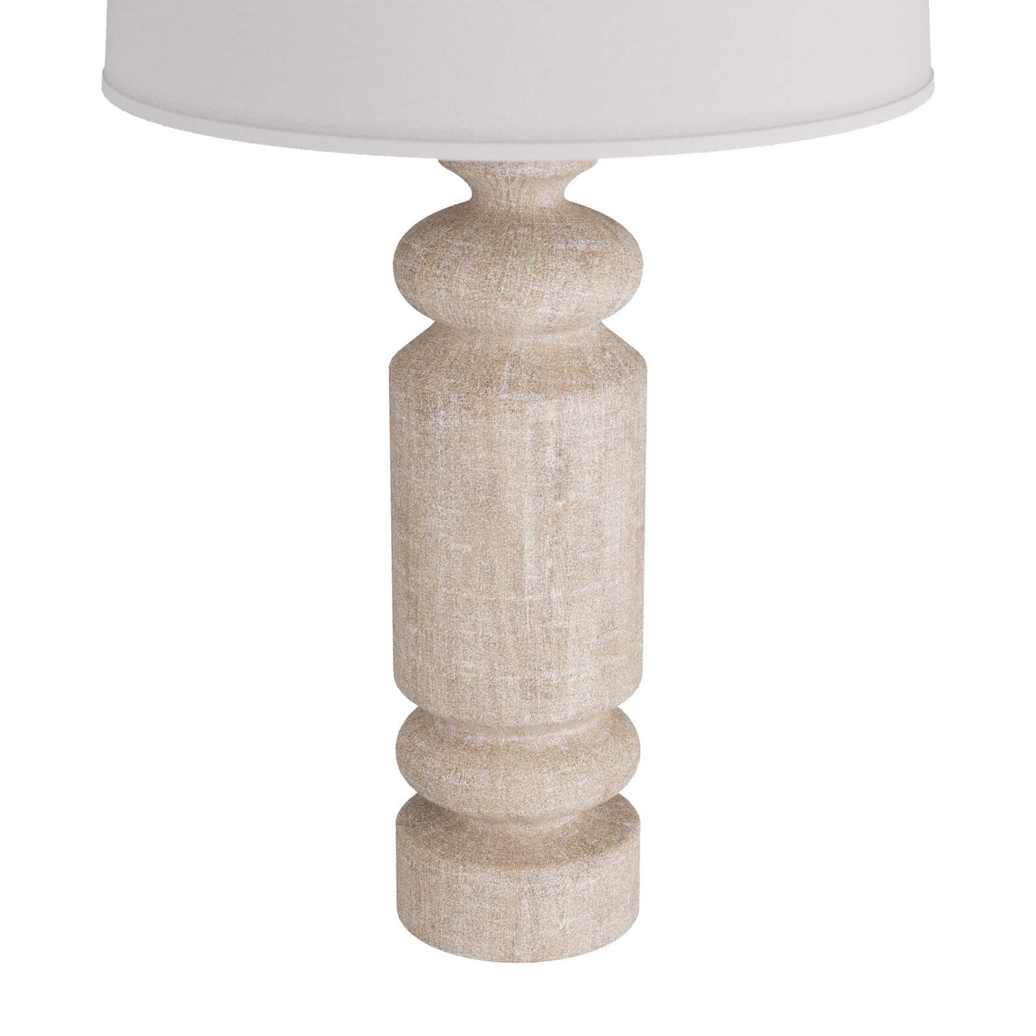One Light Table Lamp from the Woodrow collection in Limewash finish