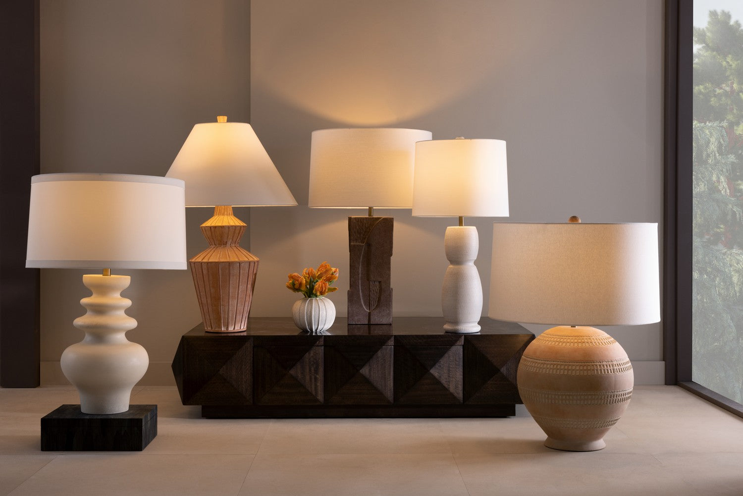 One Light Table Lamp from the Werlow collection in Ivory finish