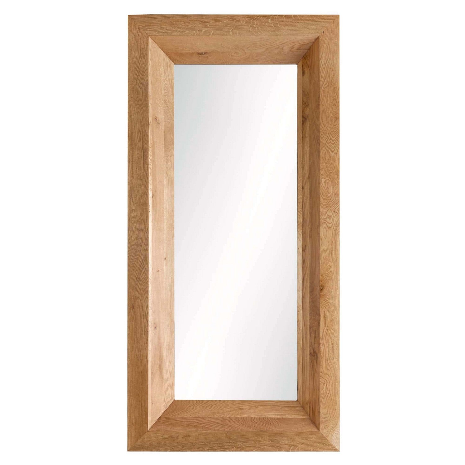 Floor Mirror from the Jenison collection in Blonde finish